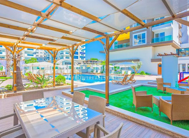 Stylish apartment, 1 + 1 layout, ready to move in, Mahmutlar, Alanya, 65 m2 ID-8284 фото-9