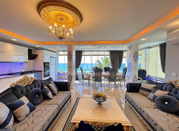 Роскошная трехкомнатная квартира, с видом на море, Махмутлар, Аланья, 115 м2 ID-8285 фото-2