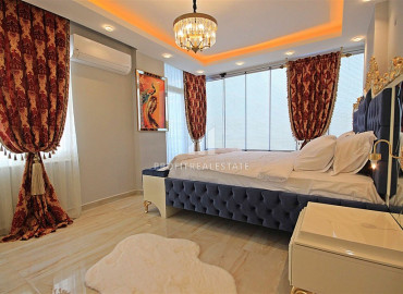 Роскошная трехкомнатная квартира, с видом на море, Махмутлар, Аланья, 115 м2 ID-8285 фото-9