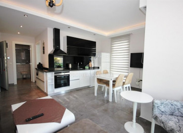 Cozy one-bedroom apartment &quot;turnkey&quot; 200m from the sea in Alanya Oba ID-8300 фото-1