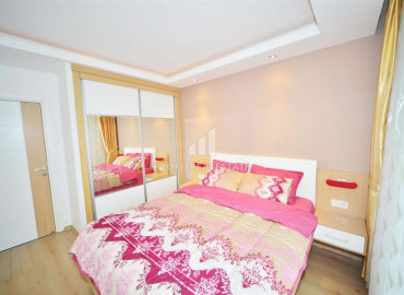 First coastline: furnished one-bedroom apartment, 65m2 in Kestel ID-8303 фото-5