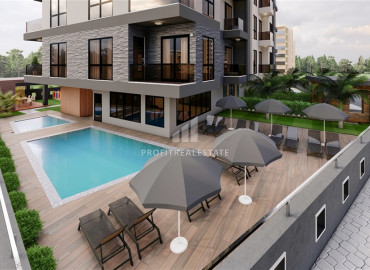 Предложение от строительной компании: квартиры разных планировок в центре Алании, в 150м от пляжа Кейкубат ID-8317 фото-4