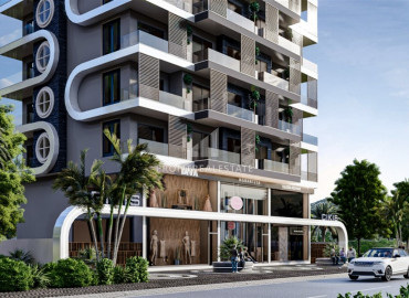 Inexpensive apartment at the initial stage of construction, just 350 meters from the sea, Demirtas, Alanya, 47-88 m2 ID-8327 фото-5