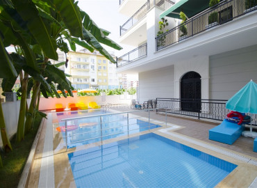 Furnished one-bedroom apartment 60m² in Mahmutlar in a residence with facilities ID-8341 фото-1