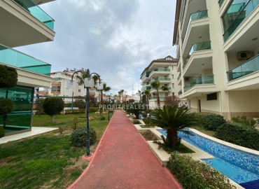 Furnished two-bedroom apartment in a well-maintained residential residence in Oba, Alanya, 110 m2 ID-8373 фото-9