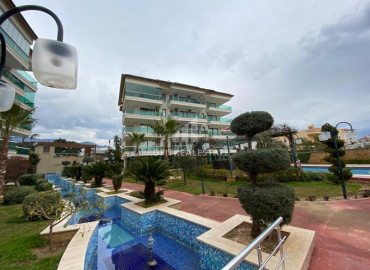 Furnished two-bedroom apartment in a well-maintained residential residence in Oba, Alanya, 110 m2 ID-8373 фото-10