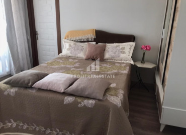 New furnished one-bedroom apartment with gas 150 meters from the sea in the Soli neighborhood, Mersin ID-8394 фото-13