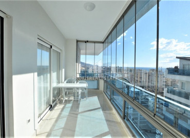 Furnished duplex 2 + 1 with sea and mountain views in the elite residence Mahmutlar ID-8395 фото-3