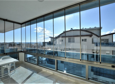 Furnished duplex 2 + 1 with sea and mountain views in the elite residence Mahmutlar ID-8395 фото-4