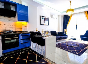 New one bedroom apartment, with a luxurious interior, in Mahmutlar, Alanya, 58 m2 ID-8411 фото-1