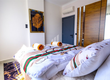 Stylish apartment by the sea, with one bedroom, 300 meters from the center of Mahmutlar, Alanya, 55 m2 ID-8414 фото-6