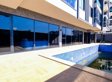 Stylish apartment by the sea, with one bedroom, 300 meters from the center of Mahmutlar, Alanya, 55 m2 ID-8414 фото-8