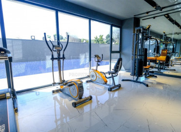 Stylish apartment by the sea, with one bedroom, 300 meters from the center of Mahmutlar, Alanya, 55 m2 ID-8414 фото-10