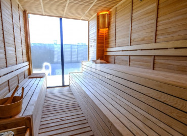 Stylish apartment by the sea, with one bedroom, 300 meters from the center of Mahmutlar, Alanya, 55 m2 ID-8414 фото-11