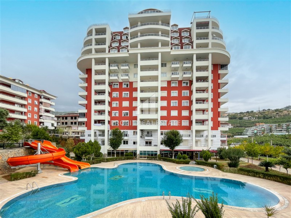 Two-bedroom apartment with a view of the Alanya fortress in a premium class residence in Cikcilli ID-8421 фото-1