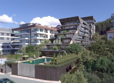 Новые квартиры в жилом комплексе с богатой инфраструктурой, Каргыджак, Аланья, 65-322 м2 ID-8431 фото-1