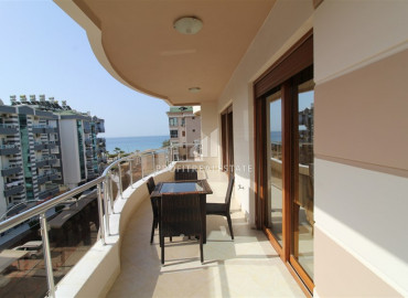 Cozy one bedroom apartment, equipped with furniture and appliances, 100 meters from the sea, Oba, Alanya ID-8433 фото-6