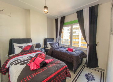 Меблированный дуплекс с двумя спальнями в новой резиденции Махмутлара в 450м от моря ID-8442 фото-6