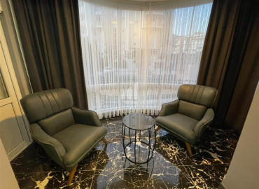 Spacious renovated two bedroom apartment in a residence with facilities in the center of Alanya ID-8222 фото-8