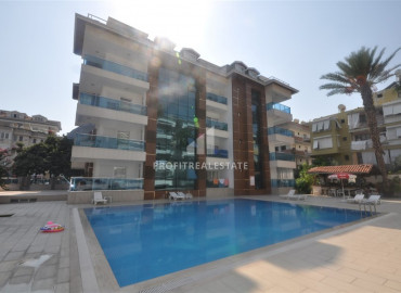 Furnished two bedroom apartment in a residence with good facilities, 300m from Cleopatra beach ID-8443 фото-1