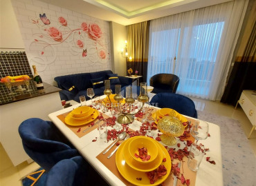 Three bedroom duplex with a designer interior and panoramic views, Mahmutlar, Alanya, 160 m2 ID-8455 фото-6