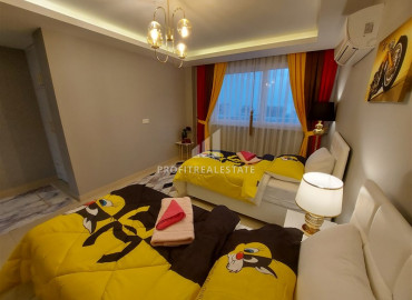 Three bedroom duplex with a designer interior and panoramic views, Mahmutlar, Alanya, 160 m2 ID-8455 фото-15