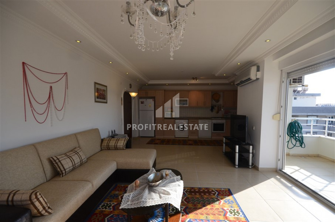 Ready to move in, four bedroom duplex 700m from the sea in Alanya Tosmur ID-8461 фото-2