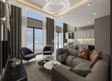 Старт продаж: квартиры в комплексе премиум класса на этапе проекта в 300м от моря в районе Каргыджак ID-8473 фото-4