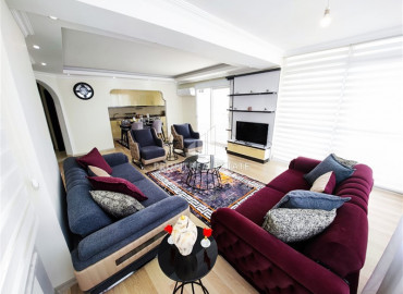 Cozy 2+1 view apartment with designer interior in an excellent residence in Mahmutlar ID-8477 фото-10