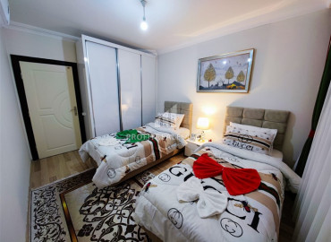 Cozy 2+1 view apartment with designer interior in an excellent residence in Mahmutlar ID-8477 фото-17