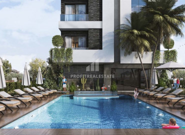 New one-bedroom apartment in a residence built in 2022, Oba, Alanya, 50 m2 ID-8484 фото-1