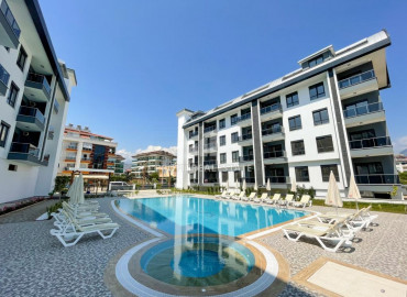 New apartment in a fine finish, in a residence built in 2021, in Oba, Alanya, 50 m2 ID-8490 фото-1