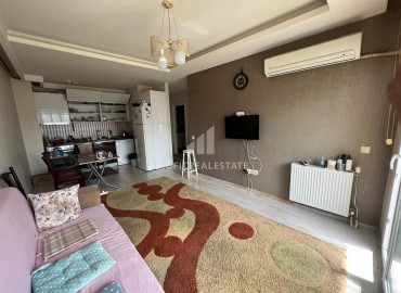 Furnished one-bedroom apartment 200m from the Mediterranean Sea in Davultepe, Mersin ID-8504 фото-2