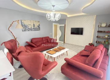 Furnished apartment 3 + 1 with a separate kitchen, 180m², 150m from the sea in Mahmutlar ID-8511 фото-1