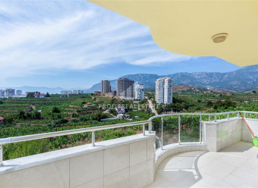 Apartment with two bedrooms, furniture and appliances overlooking the mountains in Mahmutlar ID-8517 фото-5