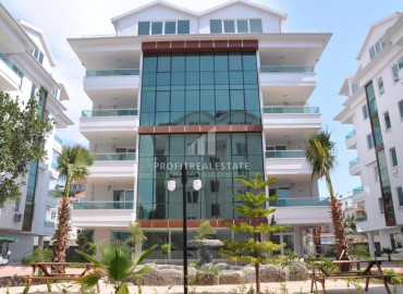 Five-room duplex, unfurnished, in a residence with rich facilities and only 350 meters from the beach of Kestel, Alanya ID-8527 фото-1