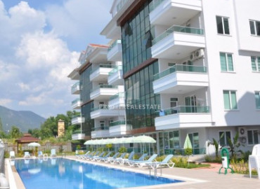 Five-room duplex, unfurnished, in a residence with rich facilities and only 350 meters from the beach of Kestel, Alanya ID-8527 фото-13