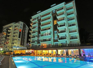 Меблированная квартира планировки 2+1 в комплексе с инфраструктурой отеля и собственным пляжем, Авсаллар, Аланья, 75 м2 ID-8537 фото-1