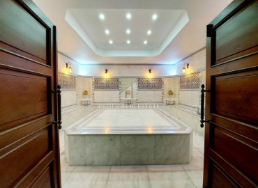 Spacious apartment 2 + 1 in a residence with rich facilities, overlooking the sea and mountains in Mahmutlar ID-8560 фото-11