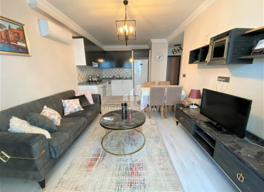 One bedroom apartment, ready to move in, in a residence with a rich facilities, Mahmutlar, Alanya, 65 m2 ID-8565 фото-1