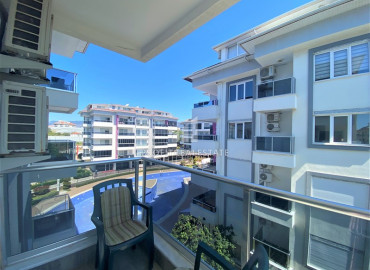 Furnished duplex apartment, with two bedrooms, 150 meters from the sea, Kestel, Alanya, 100 m2 ID-8567 фото-7