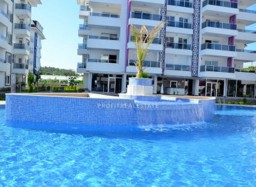 Furnished duplex apartment, with two bedrooms, 150 meters from the sea, Kestel, Alanya, 100 m2 ID-8567 фото-10