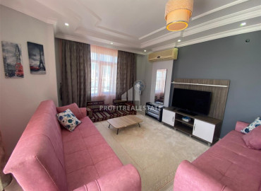 Cozy two-level apartment with three bedrooms, furniture and appliances, 200 meters from the center of Tomur, Alanya, 135 m2 ID-8585 фото-1