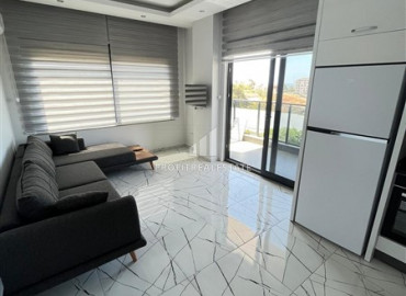 Furnished apartment 2 + 1 in a residence with a swimming pool, at the stage of commissioning, in Oba ID-8587 фото-3