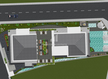 Элитный комплекс от строительной компании для ваших инвестиций: центр Алании, в 250м от пляжа Кейкубат ID-7502 фото-8