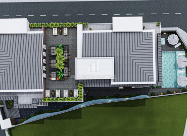 Элитный комплекс от строительной компании для ваших инвестиций: центр Алании, в 250м от пляжа Кейкубат ID-7502 фото-21