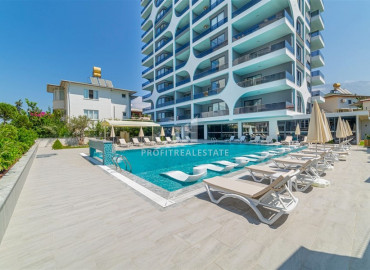 One bedroom apartment, furnished and equipped, in a residence with rich facilities, Mahmutlar, Alanya, 60 m2 ID-8616 фото-13