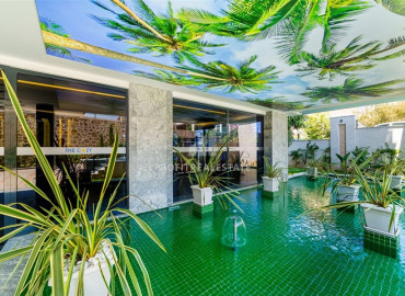 One bedroom apartment, furnished and equipped, in a residence with rich facilities, Mahmutlar, Alanya, 60 m2 ID-8616 фото-14