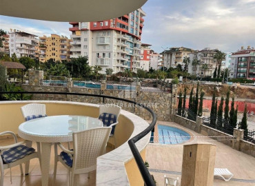 Inexpensive apartment, with two bedrooms, in a cozy residential residence, at a distance of 200 meters from the center of Cikcilli, Alanya ID-8620 фото-11