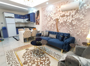 Stylish one bedroom apartment, with professional design, in Mahmutlar, Alanya, 60 m2 ID-8623 фото-5
